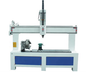 用于实木的定制机器旋转轴滚筒雕刻旋转cnc router机 - Product Image 3