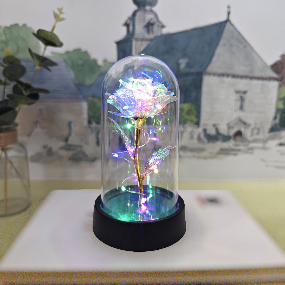 Golden flower + RGB light