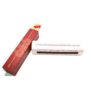Fabrika özelleştirilmiş taşınabilir dikdörtgen kibrit kutusu 96 Mm yaratıcı hediye uzun maçlar - Product Image 3