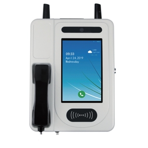 4G Volte Cuộc Gọi Video Điện Thoại Treo Tường Không Thấm Nước Cho Nhà Tù Trường Màn Hình Lớn Thẻ IC Nhận Dạng Khuôn Mặt <span class=keywords><strong>Sim</strong></span> Công Cộng Payphone - Product Image 1