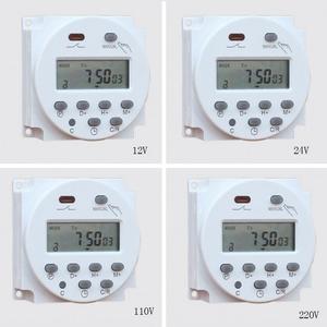 Programmabile Timer Interruttore Timer Digitale 16A Interruttore Automatico con Timer Giornaliero Regolatore Tempo