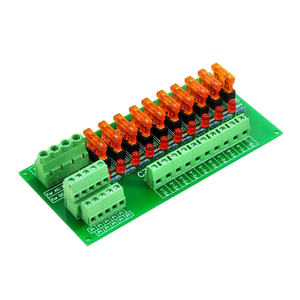 Panel Mount 10 Position Power Distribution Fuse Module Board, for AC/DC 5~32V - Product Image 2