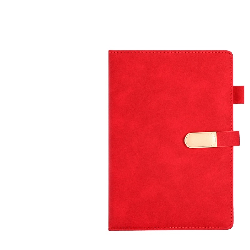 A5 ellipse Buckle--Red