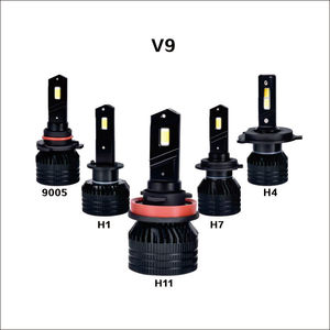 Sıcak satış H11 H9 motosikletler için LED ampul montaj elektrikli araçlar RGB LED farlar 24V voltaj 6000K renk sıcaklığı - Product Image 3
