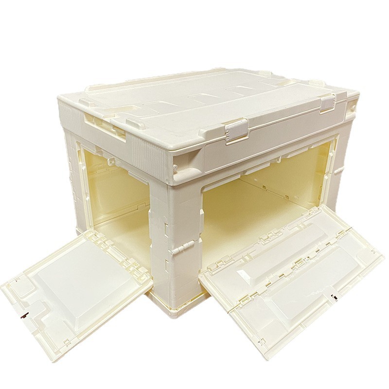Milky white 20L flip-top door that won't open