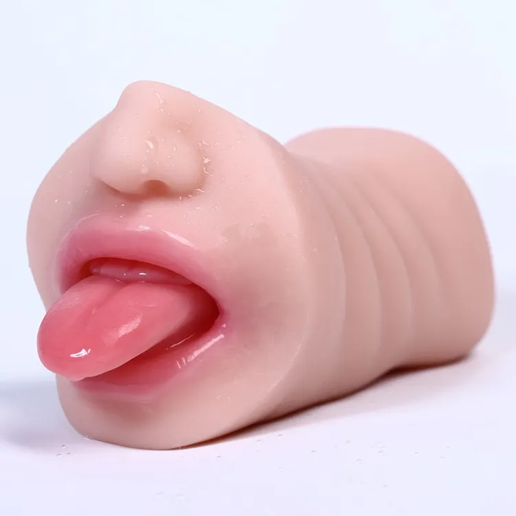 Künstliche Taschen muschi Sicherheits material TPE Kunststoff Vaginal-und Oralsex spielzeug für Männer Tasche Pussy Mastur bator Spielzeug