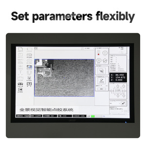 Dispensatore di colla per visione a tre assi robotizzato per il controllo del Computer programmazione visiva di erogazione della colla macchina fotografica - Product Image 6