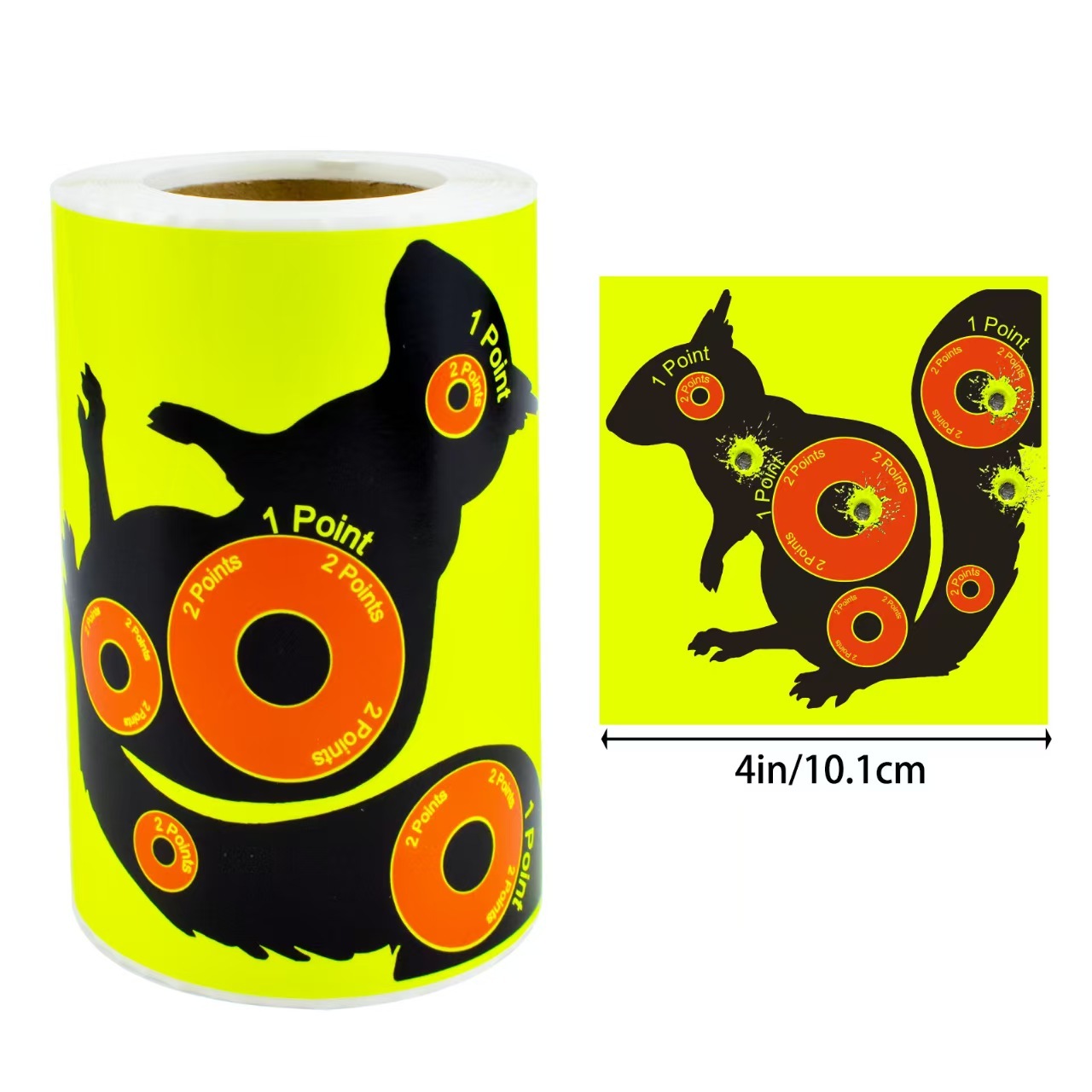 Zm00107-4 pulgadas amarillo