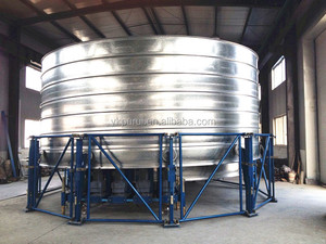 Hot Sale <strong>Spiral</strong> Steel <strong>Silo</strong> Forming Machine Widely Used for Slag Powder Storage