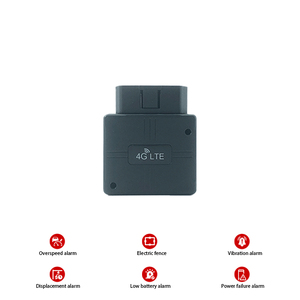 4G LTE Tracker OBD GPS Tracker gerçek zamanlı izleme cihazı araba konumlandırma parça oynatma Geo çit aşırı hız alarmı - Product Image 4