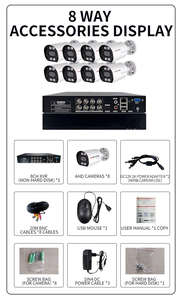 Outdoor 5MP <strong>3MP</strong> 2MP 8Ch DVR Kit Security <strong>Camera</strong> System 8 Channels AHD Completed Combo Set 8 in <strong>1</strong> Analog <strong>Camera</strong> - Product Image 6