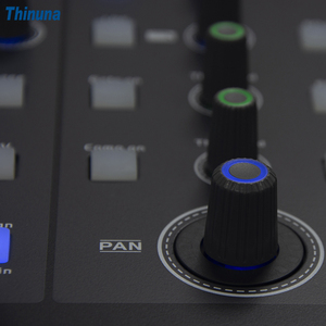 Thinuna Consola de Mezcla Digital de 32 Vías de Audio Profesional, Entrada Analógica XLR de 32 Canales, Salida de Bus de Mezcla XLR de 16 Canales, Entrada Digital - Product Image 5