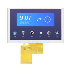 Panel TFT LCD personalizado Pantalla TFT LCD para paneles de control industrial Módulo TFT LCD de 5 pulgadas de alta resolución