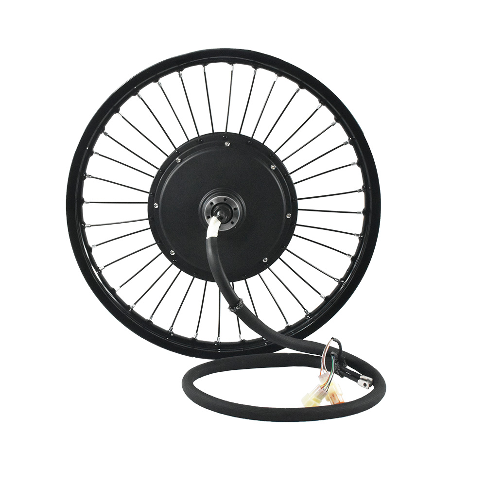 with a motorcycle rim