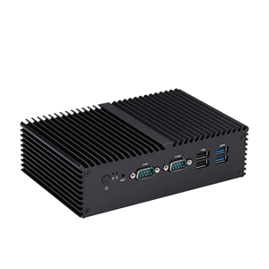 Kansung 12th Generation Powerful <strong>Quad</strong> <strong>Core</strong> CPU J6412 Fanless Linux Barebone 2 Ethernet Mini PC DDR4 POS Mini PC - Product Image 5