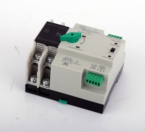 Din ray 2P 63A güneş enerjisi DC otomatik Transfer anahtarı çift güç değişme anahtarı - Product Image 5