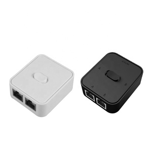 FEICHAO 2 Port RJ45 LAN CAT6 ağ anahtarı seçici 1000Mbps 2 In 1 çıkış/1 In 2 Out dahili harici ağ Switcher Splitter - Product Image 1