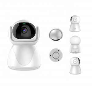 KW-400 Modern Smart <strong>Home</strong> 1080p HD Wireless <strong>Intercom</strong> Camera Two-Way Voice with Shaking Head Cloud Data Storage Memory Card Option - Product Image 1