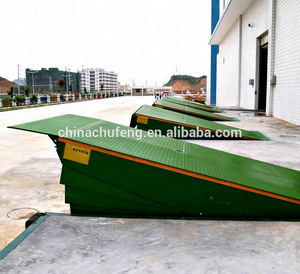 Plataforma de carga de nivelador de muelle hidráulico 8/10/12T para descarga de contenedores de camiones en obras de construcción de fábrica - Product Image 2