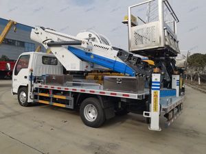 המוכר הטוב ביותר 4*2 30 מ 'טלסקופי בום עבודה אווירית עם קיבולת עומס גבוהה וסיבולת ארוכה