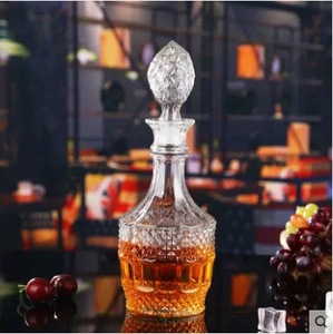 Bộ bình rượu whisky pha lê hiện đại cao cấp, khắc họa tiết, làm quà tặng - Product Image 6