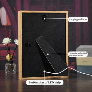 Hiện Đại LED Khung Ảnh Anime Và Trò Chơi Nhân Vật Ánh Sáng Ban Đêm Một Mảnh Ace Cho Bàn Quà Tặng - Product Image 6