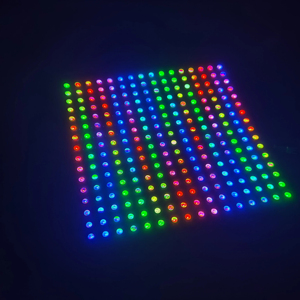 Ws2812 5V 5050 RGB Flexibles Pixel-LED-Matrix-Panel 16*16 256-Pixel-LED-Display mit App Control Copper Body Switch-Modus