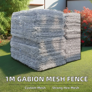 Canestro esagonale del gabbione del filo di ferro galvanizzato 1*1*1m del muro di sostegno del recinto delle gabbie saldate della rete metallica che elaborano su ordinazione disponibile - Product Image 6