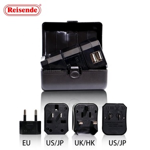Nuovo adattatore di alimentazione universale da viaggio in tutto il mondo con 2 porte di ricarica Usb spina interruttore multifunzione - Product Image 5