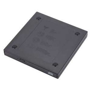 超薄外部光驱USB 2.0 DVD组合DVD ROM播放器CD-RW刻录机刻录机即插即用，适用于笔记本电脑