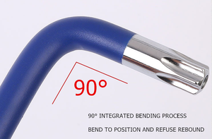 T10-T50 9PC หลากสี L ประเภทรูปดาว HEX ซ็อกเก็ต Allen ชุดประแจ Torx HEX ชุดกุญแจ - Product Image 4