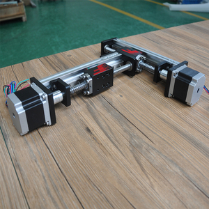 XY軸ロボットアームスレッドロッド用リニアガイドレールステージスライドモジュールボールネジはカスタマイズを受け入れます - Product Image 6