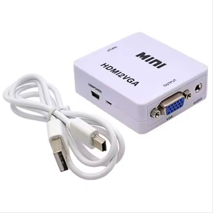 HDMI <strong>to</strong> <strong>VGA</strong> Converter with 3.5mm Audio Port for Video signal <strong>Output</strong> HDMI2VGA Converter