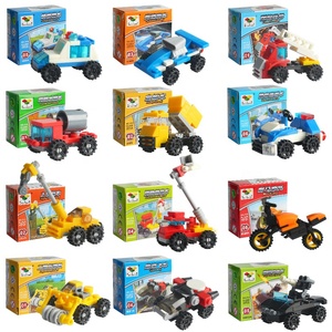 2023 Mini Transportation <strong>Car</strong> Educational Assembled <strong>Models</strong> Building Blocks Compatible Small Bricks Toys for Children - Product Image 2