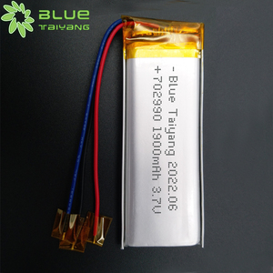 Mavi Taiyang 702990 lityum iyon batarya 3.7v 1900mah şarj edilebilir lipo pil - Product Image 2