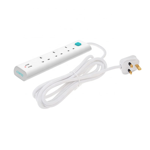 3 <strong>Way</strong> Power Strip UK EU US UNIVERSAL Power <strong>Socket</strong> Plug <strong>2</strong> <strong>USB</strong> Quick Charging 3m 2m 1.8m Cable Extension <strong>Socket</strong> - Product Image 2