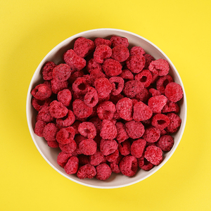 Chips de framboises lyophilisés en vrac conservateur framboise séchée naturelle sans sucre ajouté framboise lyophilisée - Product Image 2