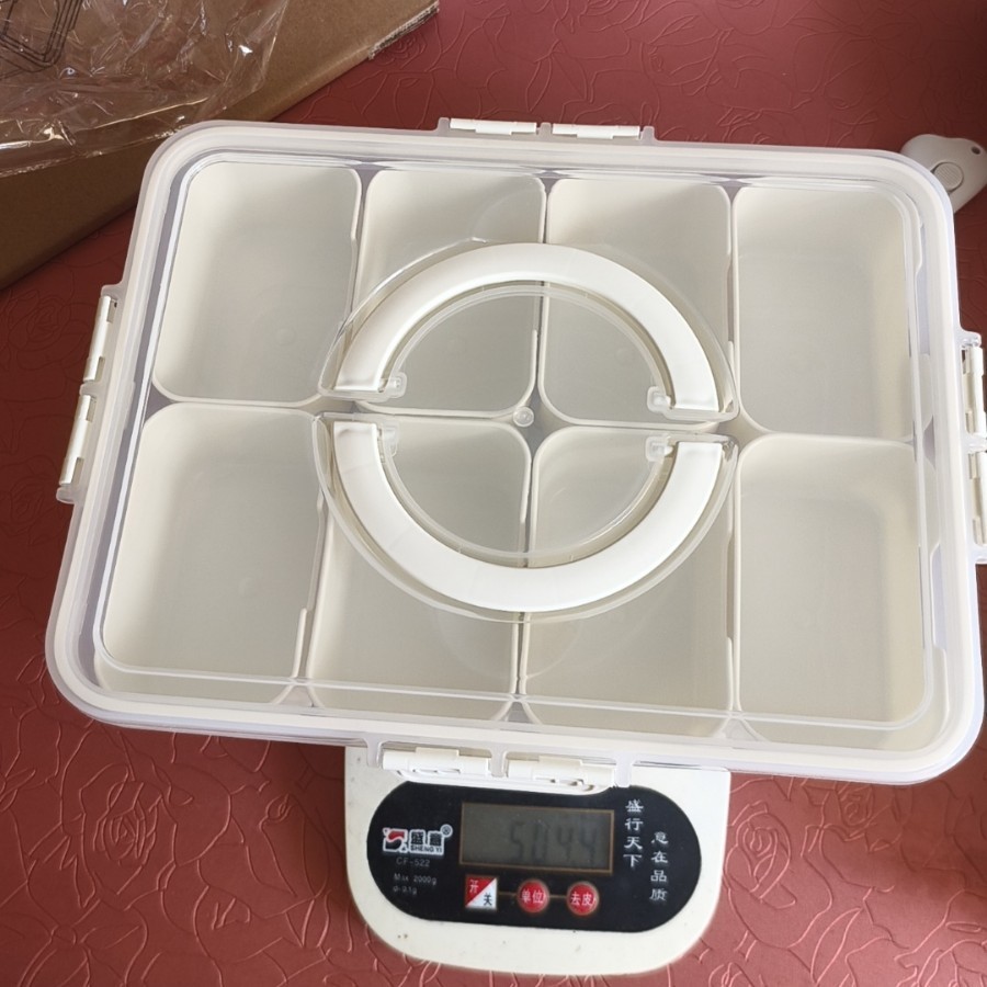 PP material, 8 compartments (boxed)
