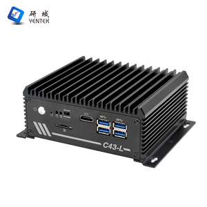 Eingebetteter Linux-PC Intel Celeron J4125 DDR4 MSATA Win10 GPIO 2 RS232 DB9 COM 4 RJ45 LAN Industrial Server Mini-Computer - Product Image 5