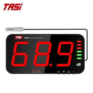 Medidor de nivel de sonido Digital TA654A TA654B, pantalla grande, alarma de medidor DB de ruido colgante de pared para Hospital, Bar, escuela, 1 año - Product Image 2