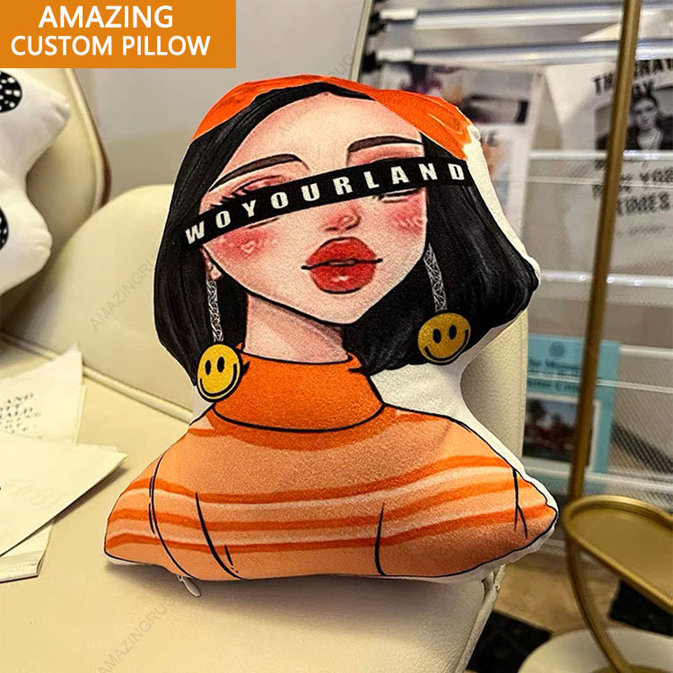 Character throw pillw