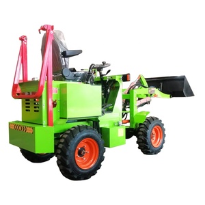 Piccolo caricatore a doppio motore per carico e scarico di cereali rurali piccoli caricatori idraulici per camion - Product Image 4