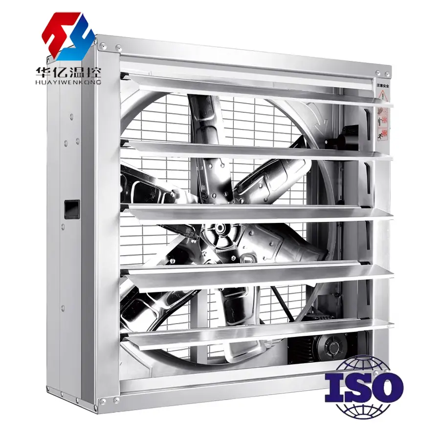 Vente d'usine 1000mm 36 pouces serre industrielle Ventilation ventilateur d'extraction équipement de refroidissement et de ventilation pour l'aviculture