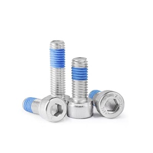 Chống Rung A2-70 304 Thép Không Gỉ Ổ Cắm Đầu Cap <span class=keywords><strong>Bolt</strong></span> Với Màu Xanh Threadlocker M3 M4 M5 M6 M8 M10 Ốc Vít Bu Lông - Product Image 2