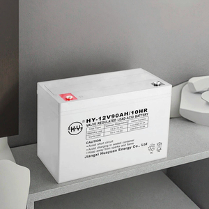 制造商12V 90Ah可充电太阳能铅酸电池凝胶电池AGM深循环电池 - Product Image 1