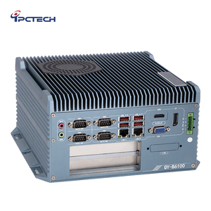 Fan Cooling Industrial <strong>Embedded</strong> <strong>Computer</strong> Intel I3 I5 I7 I9 4 * <strong>RS232</strong>/422/485+2 * RS-232COM 5 LAN Mini Industrial PC - Product Image 2