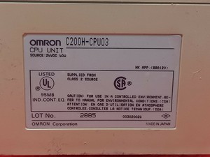 Neue und originale SPS Sysmac C200HCPU03 Programmier bare Steuerung C200HME831 Speicher einheit SPS-Programmier steuerung - Product Image 4
