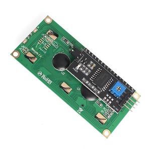 Kit modulo LCD con interfaccia 2004 IC 1602A 5V schermo blu Display caratteri moduli e Kit elettronici