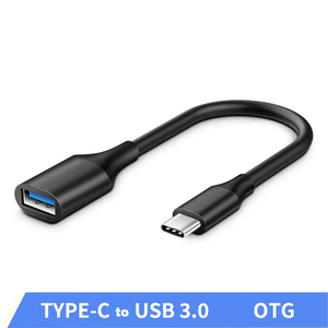 Cable de datos portátil de 0,2 m Tipo-c Macho a USB Hembra Cable adaptador OTG para unidad USB2.0 - Product Image 4