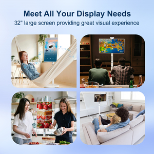 สำหรับ LG สมาร์ททีวีแบบพกพา32นิ้วพร้อมหน้าจออัจฉริยะระบบสัมผัส4K แบบโต้ตอบสำหรับใช้ในร่ม - Product Image 6